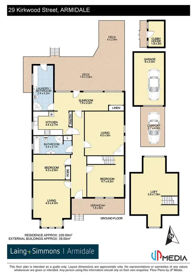 Floorplan of Homely house listing, 29 Kirkwood Street, Armidale NSW 2350