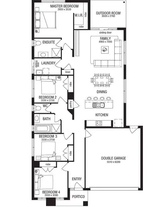 Floorplan of Homely house listing, 19 Goldeneye Circuit, Werribee VIC 3030