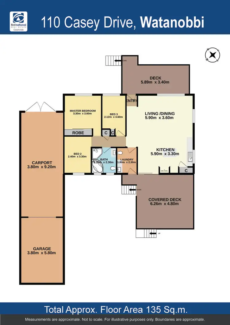 Floorplan of Homely house listing, 110 Casey Drive, Watanobbi NSW 2259
