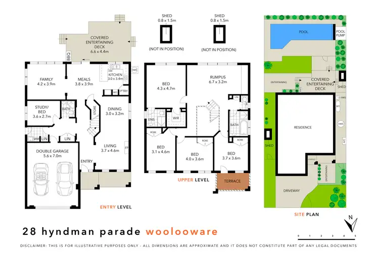Floorplan of Homely house listing, 28 Hyndman Parade, Woolooware NSW 2230
