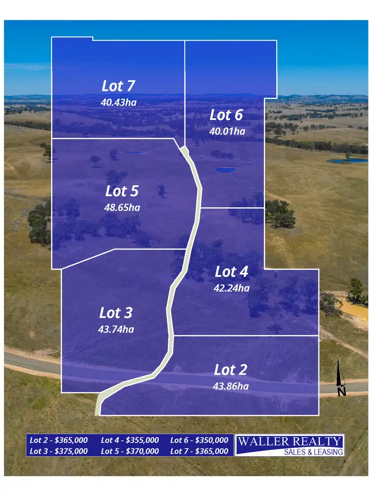 Floorplan of Homely land listing, Lot 3, 375 Kellys Road, Lyal VIC 3444