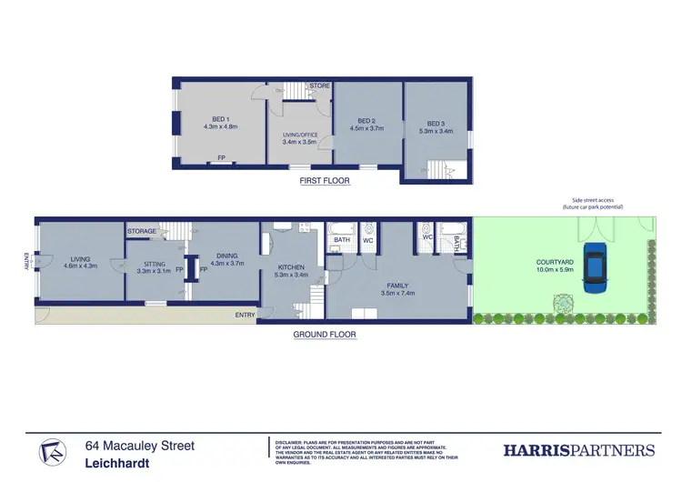 Floorplan of Homely house listing, 64 Macauley Street, Leichhardt NSW 2040