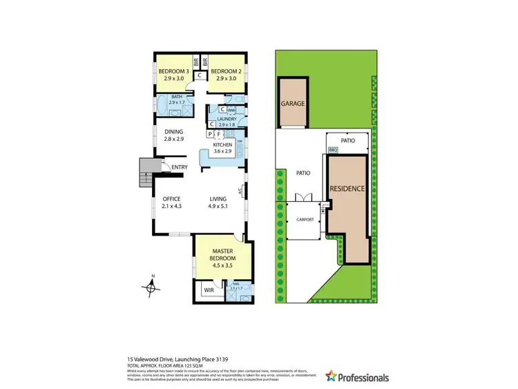 Floorplan of Homely house listing, 15 Valewood Drive, Launching Place VIC 3139