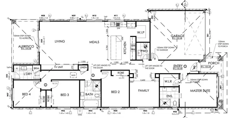 Floorplan of Homely house listing, 8 Virk Street, Thornhill Park VIC 3335