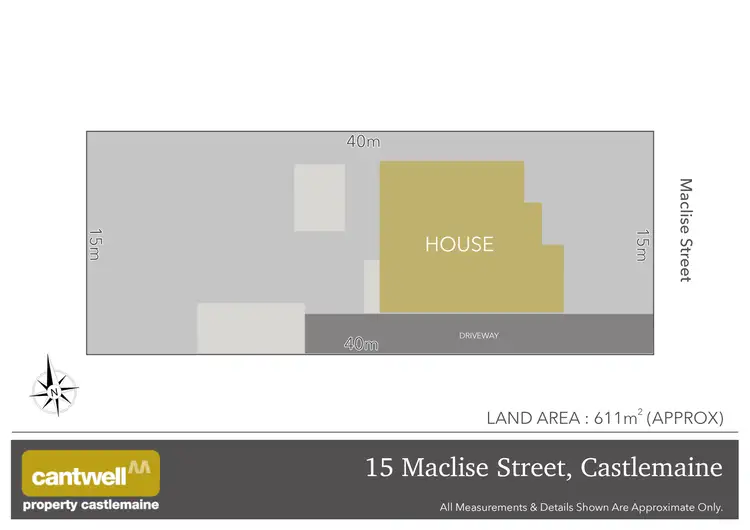 Floorplan of Homely house listing, 15 MacLise Street, Castlemaine VIC 3450