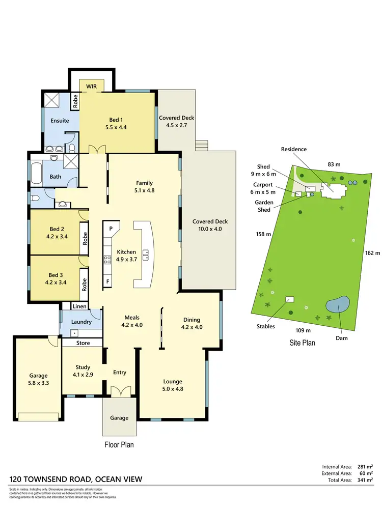 Floorplan of Homely house listing, 120 Townsend Road, Ocean View QLD 4521