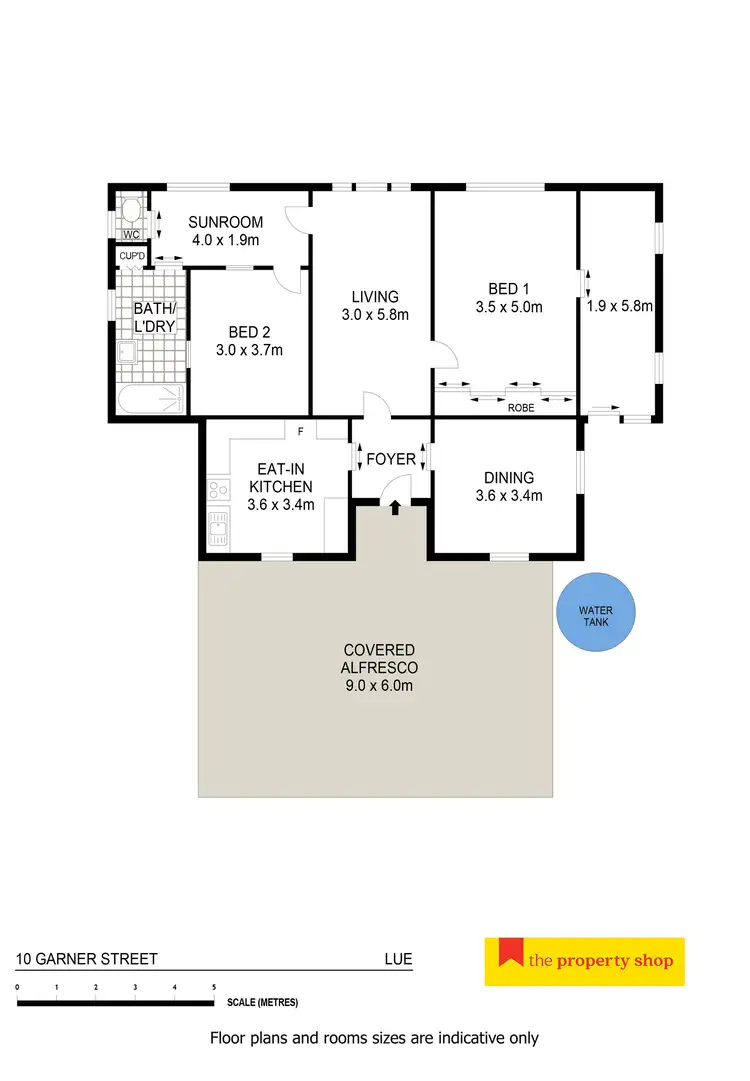 Floorplan of Homely house listing, 10 Garner Street, Mudgee NSW 2850