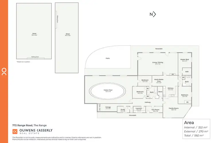 Floorplan of Homely rural property listing, 772 Range Road, The Range SA 5172