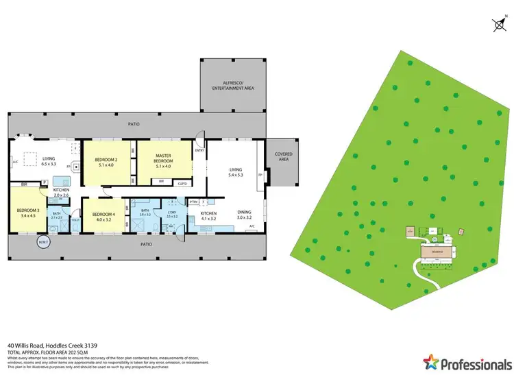 Floorplan of Homely house listing, 40 Willis Road, Hoddles Creek VIC 3139