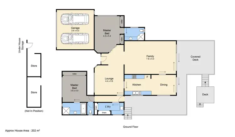 Floorplan of Homely house listing, 80 Flinders Street, Mccrae VIC 3938