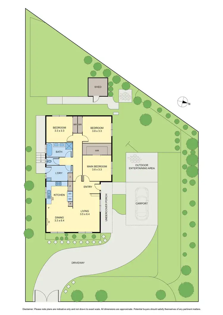 Floorplan of Homely house listing, 45 Menzies Drive, Sunbury VIC 3429