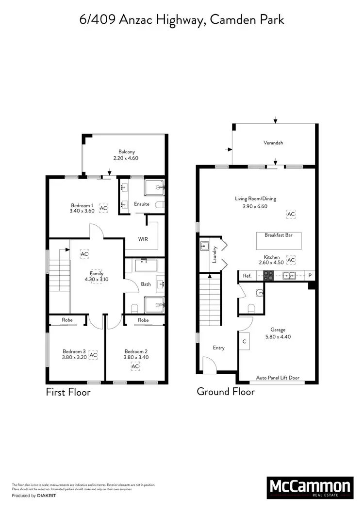 Floorplan of Homely house listing, 6/409 Anzac Highway, Camden Park SA 5038