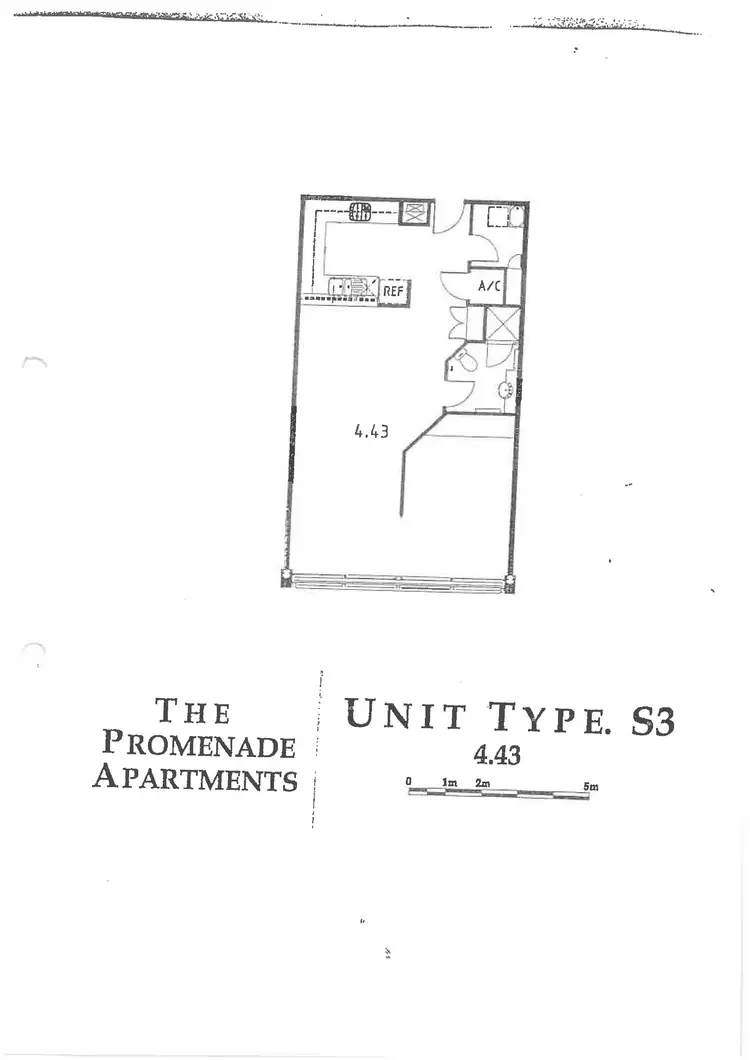 Floorplan of Homely apartment listing, 443/6 Cowper Wharf Roadway, Woolloomooloo NSW 2011