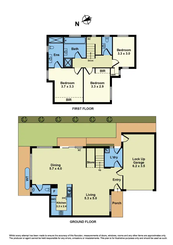 Floorplan of Homely house listing, 3/28 Marnoo Street, Braybrook VIC 3019