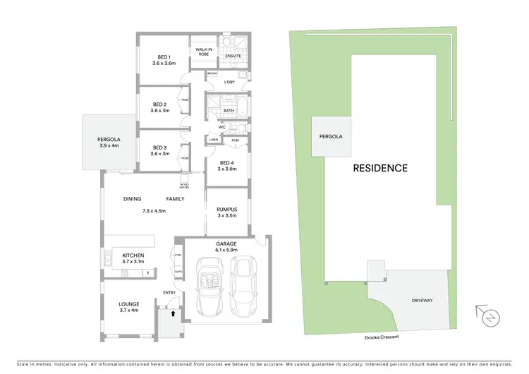 Floorplan of Homely house listing, 27 Drooka Crescent, Crace ACT 2911