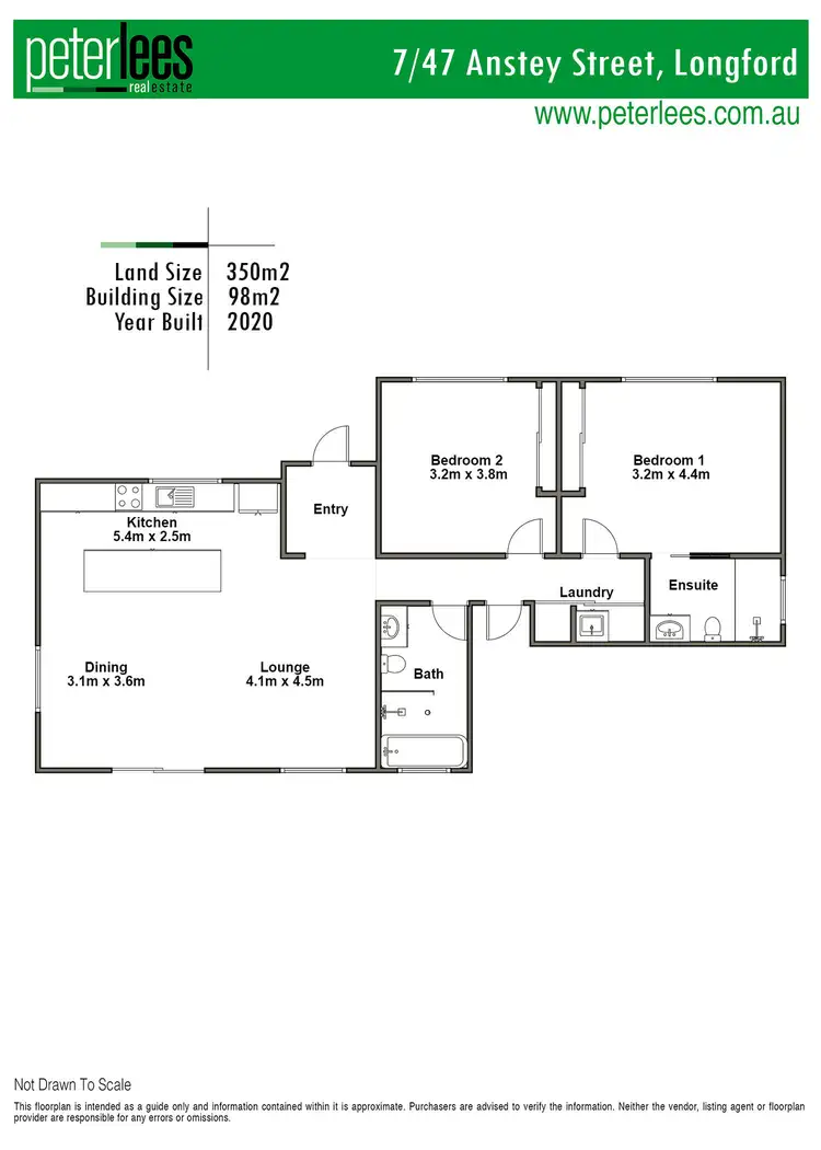 Floorplan of Homely house listing, 7/48 Anstey Street, Longford TAS 7301