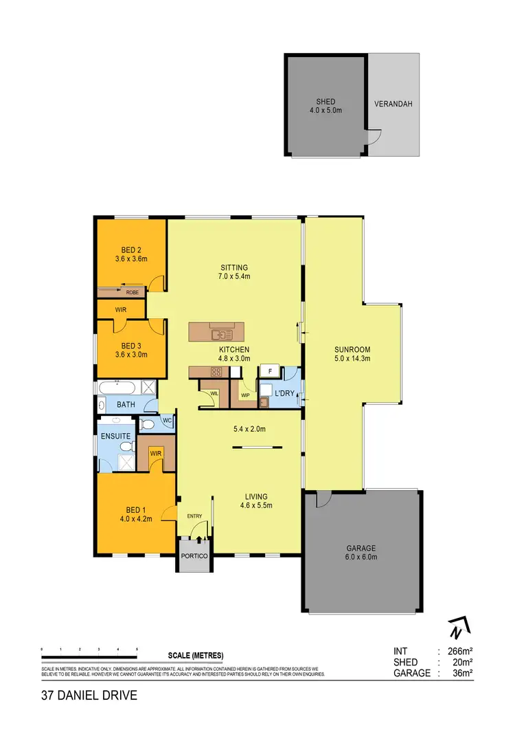Floorplan of Homely house listing, 37 Daniel Drive, Golden Square VIC 3555