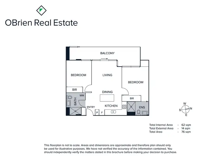 Floorplan of Homely apartment listing, 310/6 Railway Road, Cheltenham VIC 3192