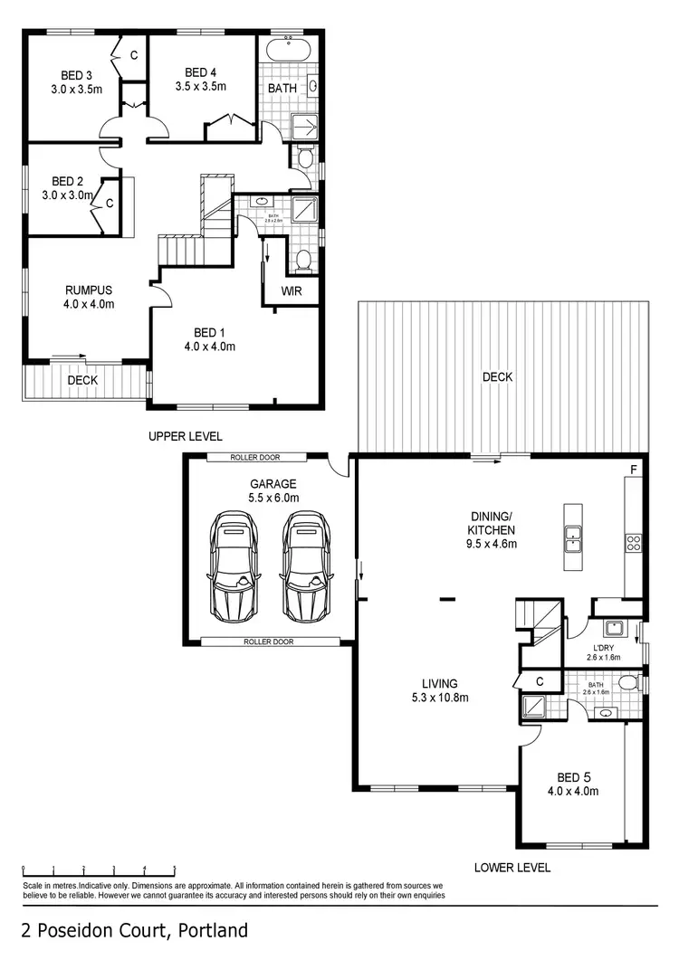 Floorplan of Homely house listing, 2 Poseidon Court, Portland VIC 3305