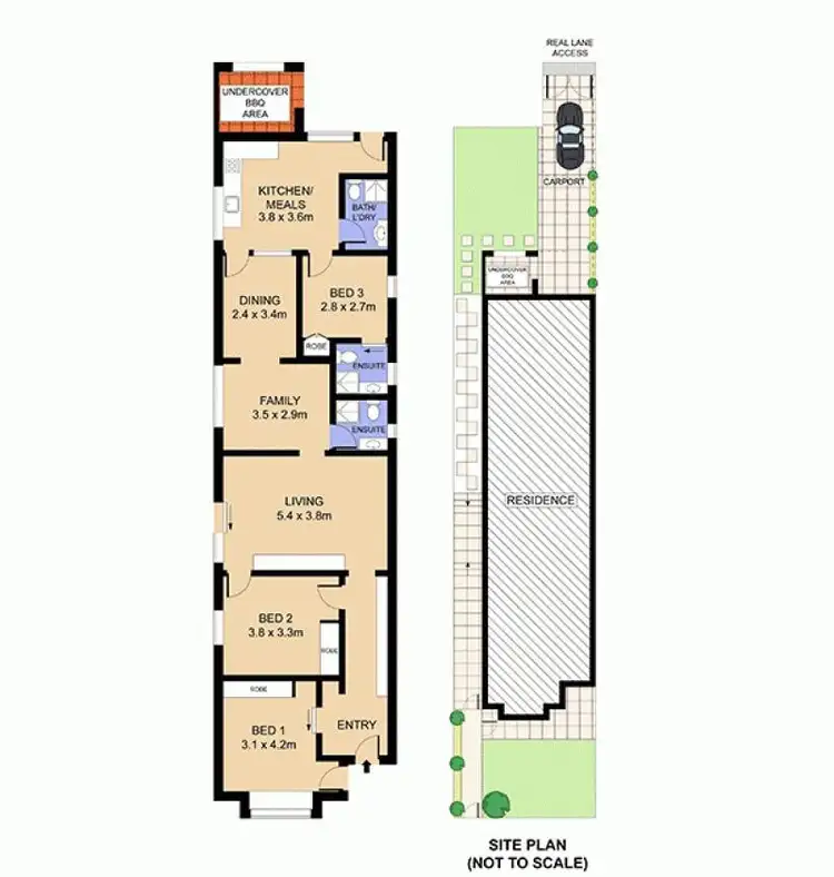 Floorplan of Homely house listing, 6 Carlisle Street, Ashfield NSW 2131