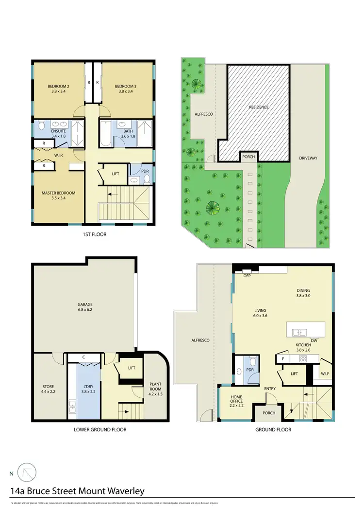 Floorplan of Homely house listing, 14A Bruce Street, Mount Waverley VIC 3149
