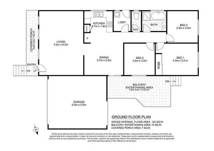 Floorplan of Homely house listing, 13 Roanoke Drive, Lake Munmorah NSW 2259
