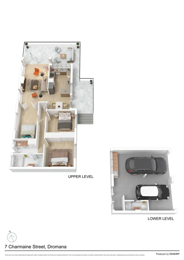 Floorplan of Homely house listing, 7 Charmaine Street, Dromana VIC 3936