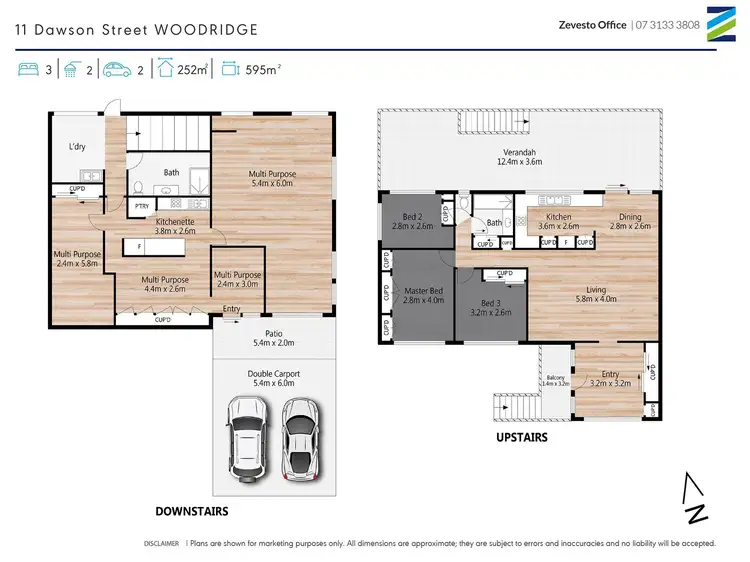 Floorplan of Homely house listing, 11 Dawson Street, Woodridge QLD 4114