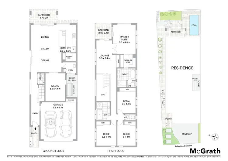 Floorplan of Homely house listing, 50 Reflection Crescent, Birtinya QLD 4575