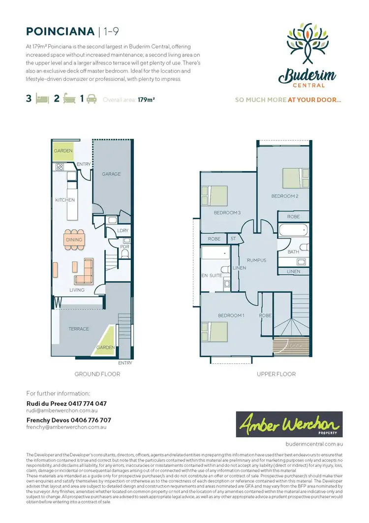 Floorplan of Homely townhouse listing, 13/45 King Street, Buderim QLD 4556