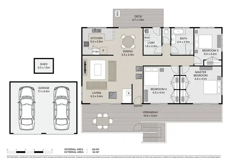 Floorplan of Homely house listing, 15A Paperbark Close, Wyoming NSW 2250