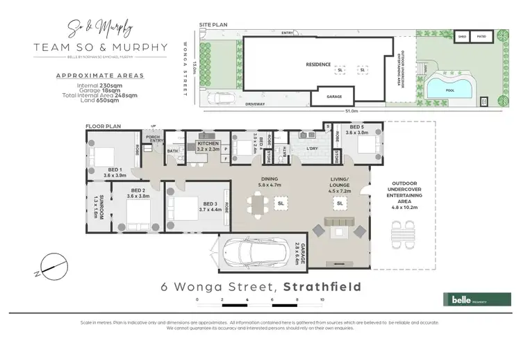 Floorplan of Homely house listing, 6 Wonga Street, Strathfield NSW 2135