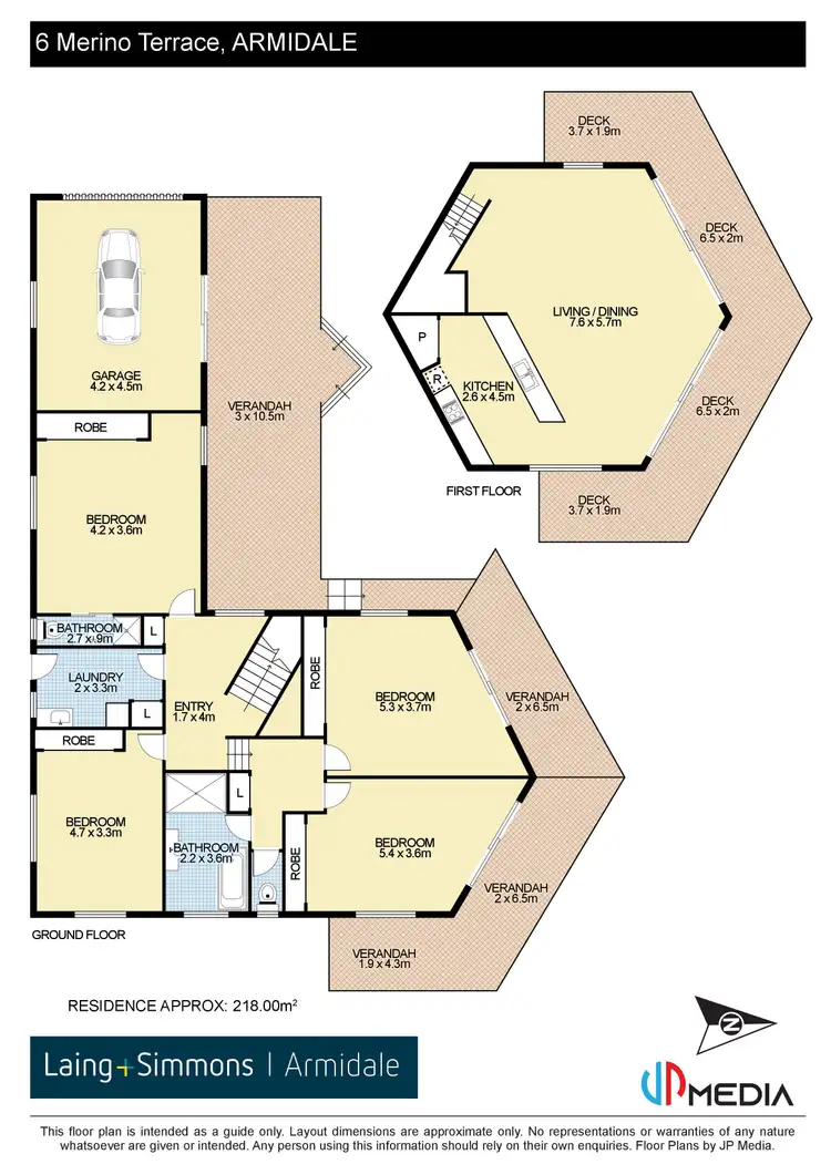 Floorplan of Homely house listing, 6 Merino Terrace, Armidale NSW 2350