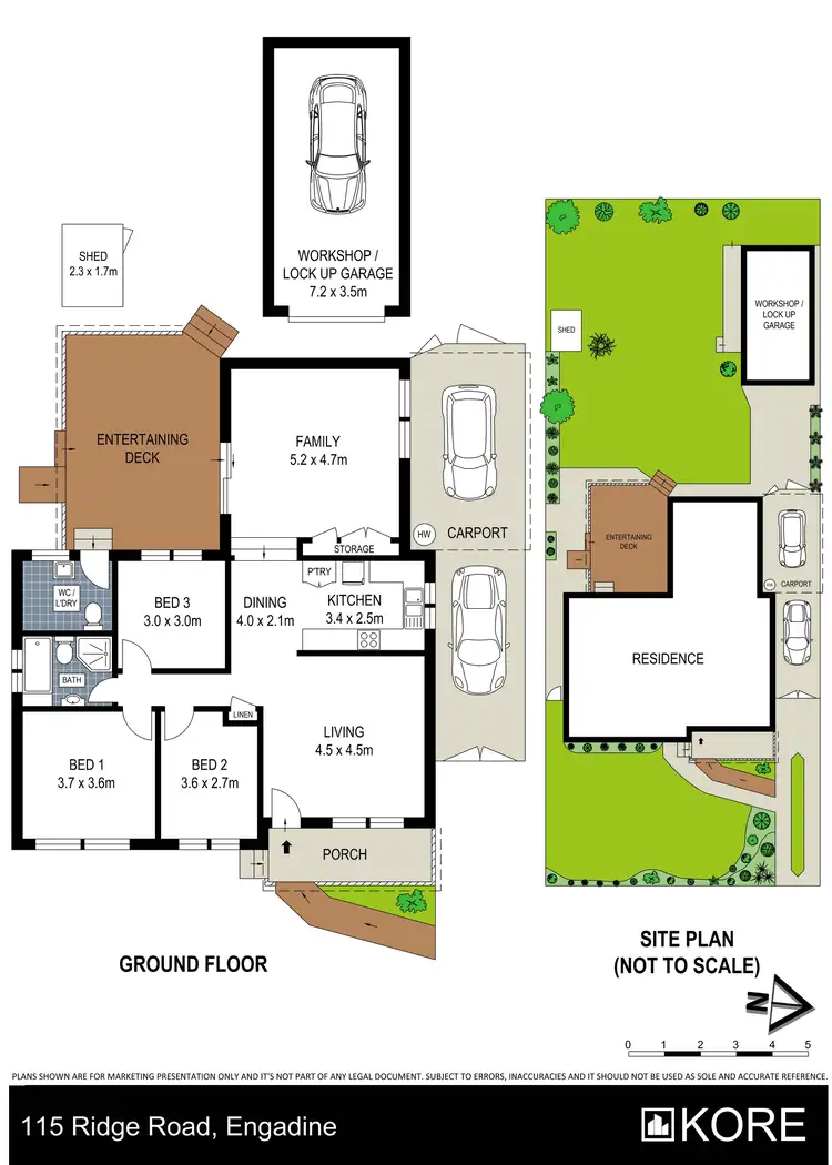 Floorplan of Homely house listing, 115 Ridge Road, Engadine NSW 2233