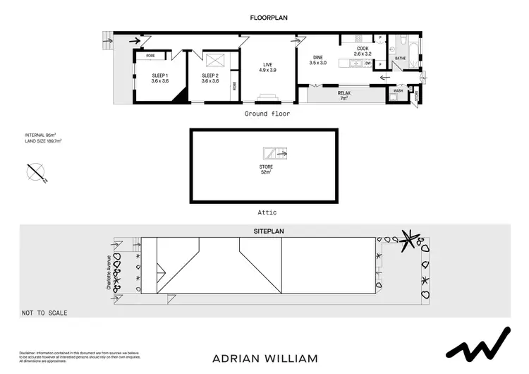 Floorplan of Homely house listing, 15 Charlotte Avenue, Marrickville NSW 2204
