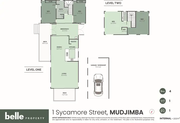 Floorplan of Homely house listing, 1 Sycamore Street, Mudjimba QLD 4564