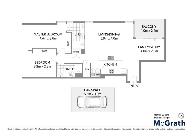 Floorplan of Homely unit listing, 75/31 Queensland Avenue, Broadbeach QLD 4218