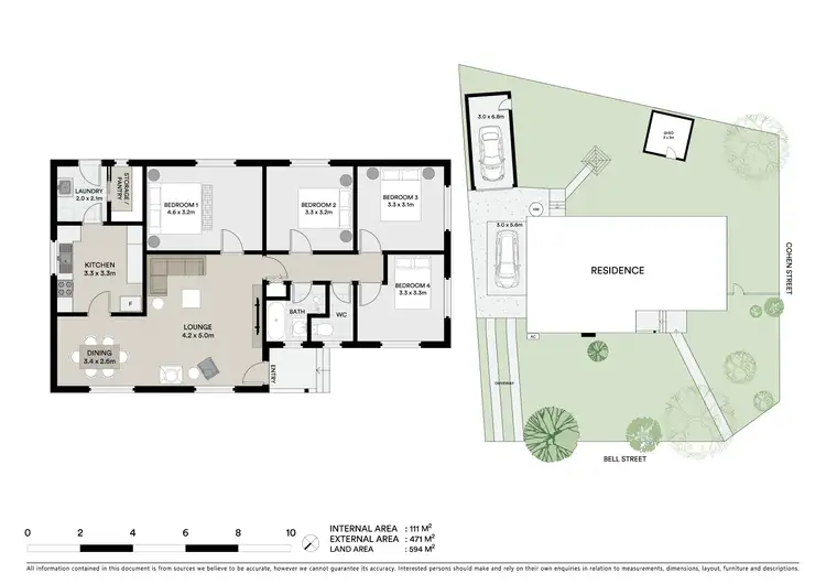 Floorplan of Homely house listing, 17 Bell Street, Mudgee NSW 2850