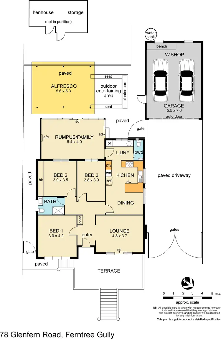 Floorplan of Homely house listing, 78 Glenfern Road, Ferntree Gully VIC 3156