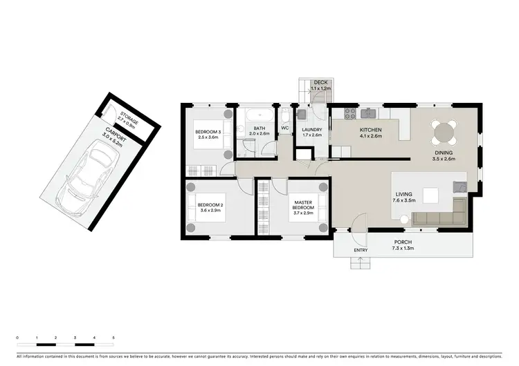 Floorplan of Homely house listing, 58 Buffalo Crescent, Thurgoona NSW 2640