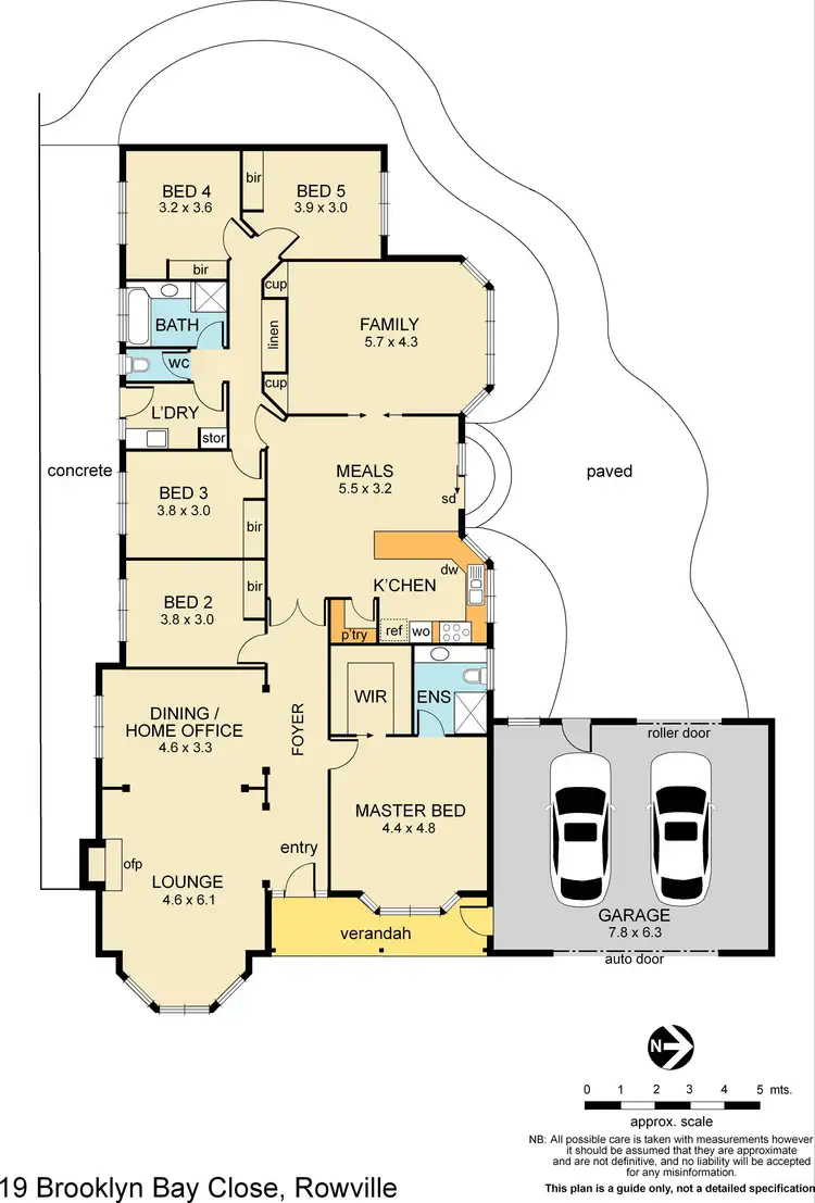Floorplan of Homely house listing, 19 Brooklyn Bay Close, Rowville VIC 3178