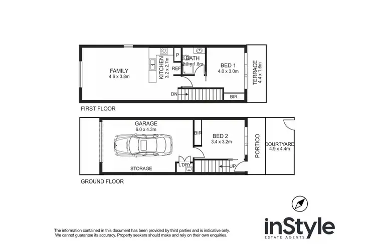 Floorplan of Homely townhouse listing, 8/2 Clare Burton Crescent, Franklin ACT 2913