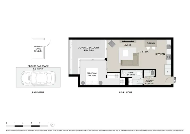 Floorplan of Homely apartment listing, 404/8 Princess Street, Brighton-Le-Sands NSW 2216