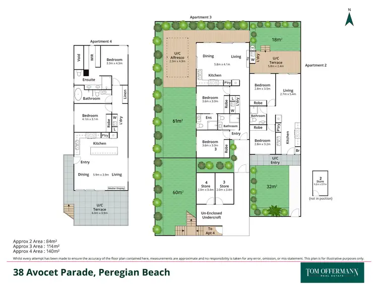Floorplan of Homely unit listing, 4/38 Avocet Parade, Peregian Beach QLD 4573
