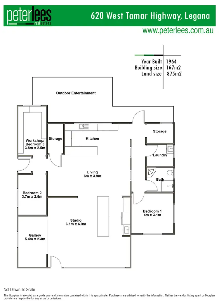 Floorplan of Homely house listing, 620 West Tamar Highway, Legana TAS 7277