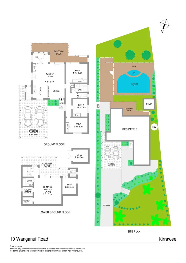 Floorplan of Homely house listing, 10 Wanganui Road, Kirrawee NSW 2232