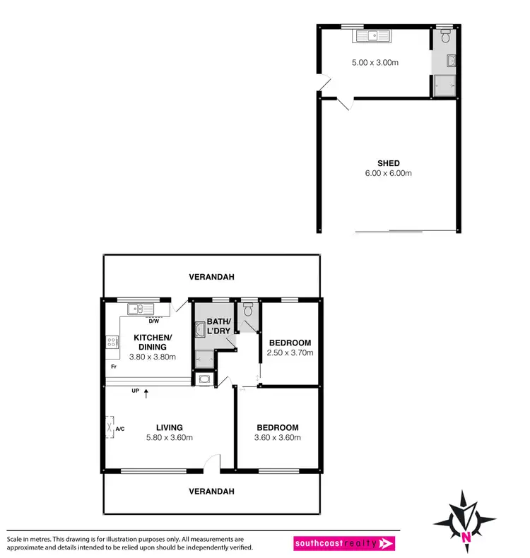 Floorplan of Homely house listing, 185 Newell Avenue, Middleton SA 5213