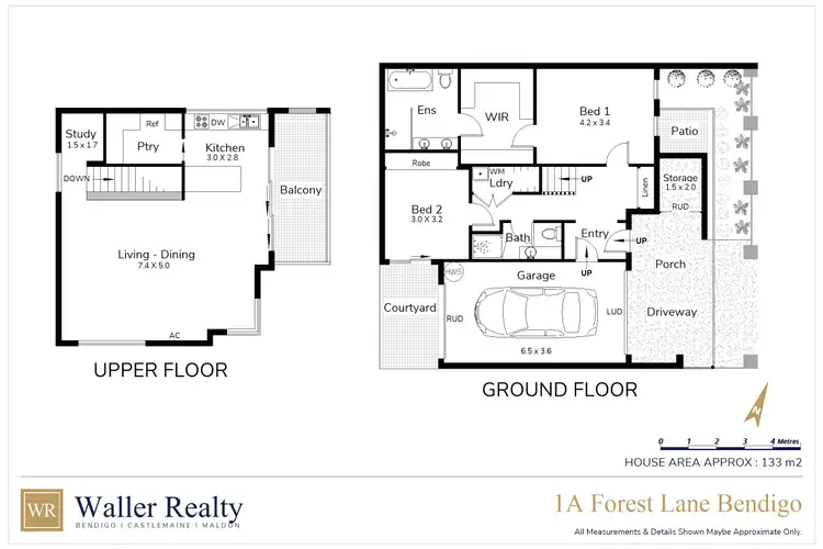 Floorplan of Homely house listing, 1a Forest Lane, Bendigo VIC 3550