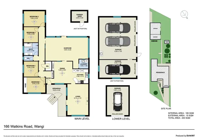 Floorplan of Homely house listing, 166 Watkins Road, Wangi Wangi NSW 2267