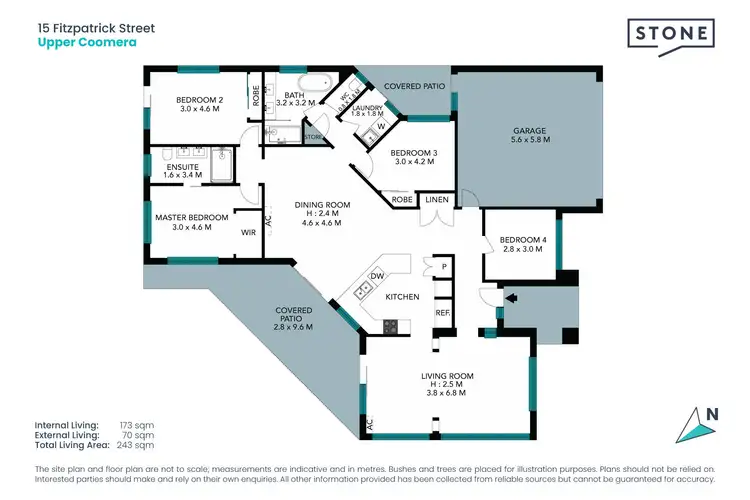 Floorplan of Homely house listing, 15 Fitzpatrick Street, Upper Coomera QLD 4209